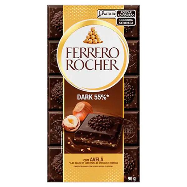 CHOCOLATE FERRERO ROCHER 90GR DARK