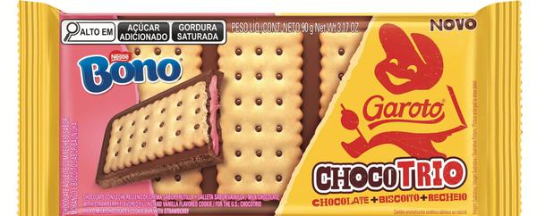 CHOCOLATE GAROTO 90GR CHOCO TRIO BONO