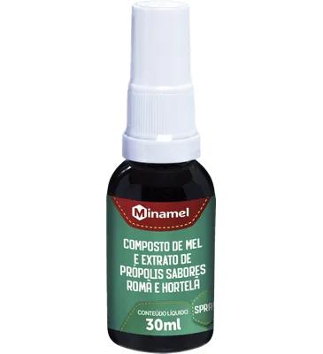 COMPOSTO DE MEL C/EXTRATO DE PROPOLIS MINAMEL 30ML ROMA HOR