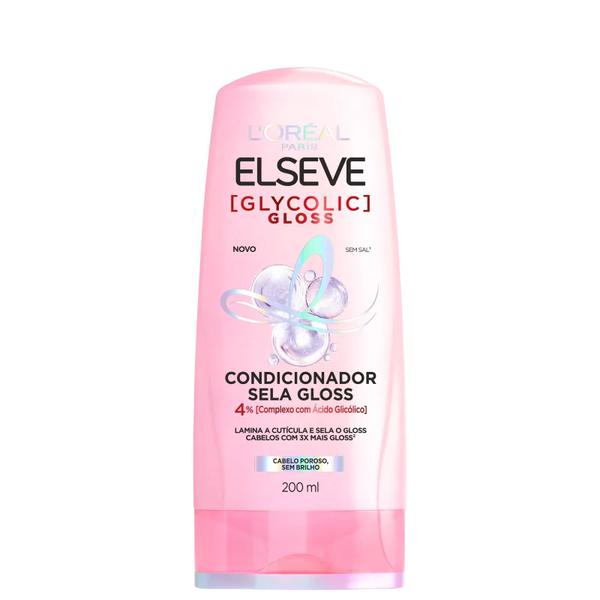 CONDICIONADOR ELSEVE 200ML GLYCOLIC GLOSS