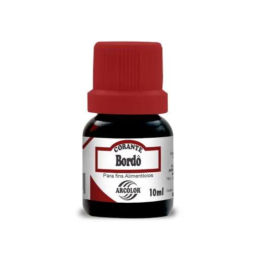 CORANTE ARCOLOR 10ML BORDO