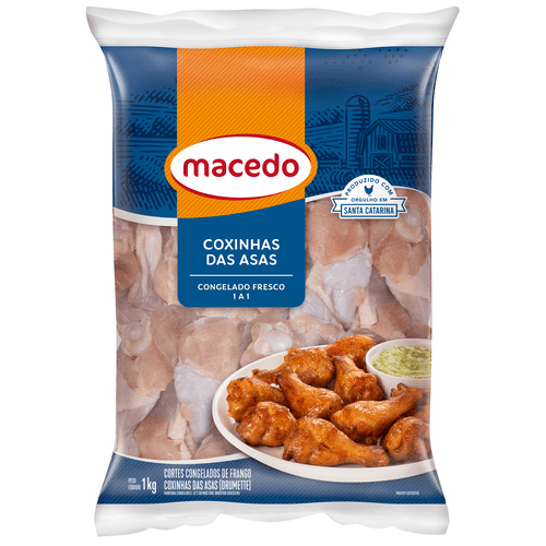COXINHA ASA MACEDO IQF 800GR