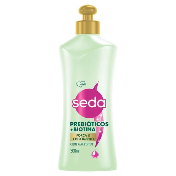 CREME SEDA PENTEAR 300ML PREBIOTICO+BIOTINA