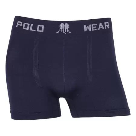 CUECA BOXER POLO WEAR PQ MARINHO S/COSTU