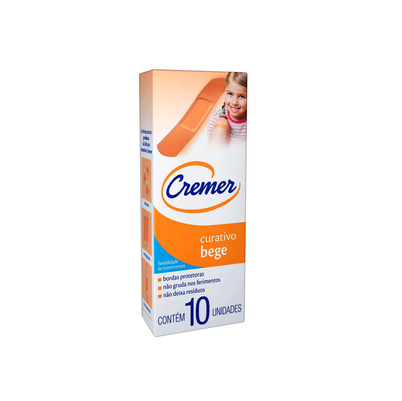 CURATIVO CREMER CARE BEGE C/10