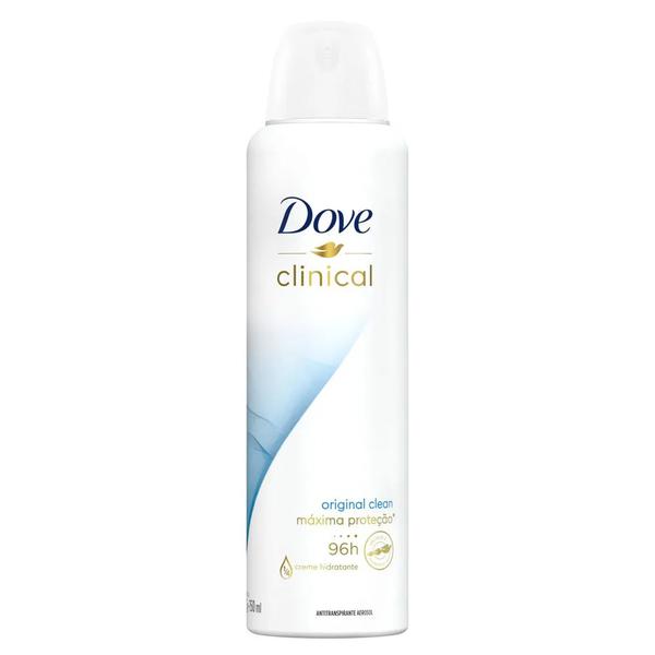 DESODORANTE 150ML AEROSOL DOVE CLINICAL CLEAN