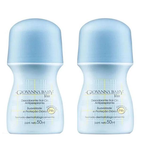 DESODORANTE ROLLON GIOVANNA BABY 50ML C/2 BLUE