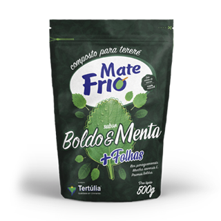 ERVA MATE TERERE FRIO HORTELA+FOLHAS 500