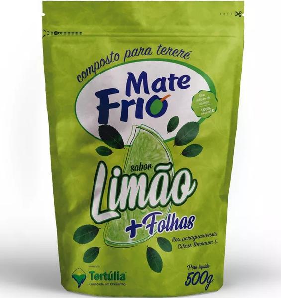 ERVA MATE TERERE FRIO LIMAO+FOLHAS 500G