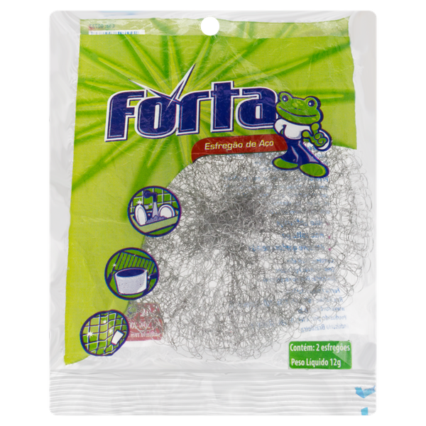 ESFREGAO DE ACO FORTA REF.0073