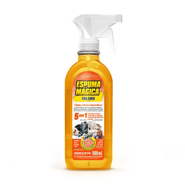 ESPUMA MAGICA GATILHO TIRA ODOR 500ML