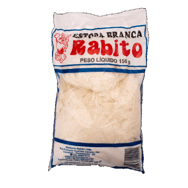 ESTOPA BRANCA RABITO 150GR
