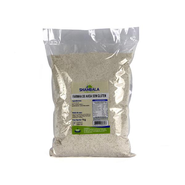 FARINHA AVEIA SEM GLUTEN SHAMBALA 1KG