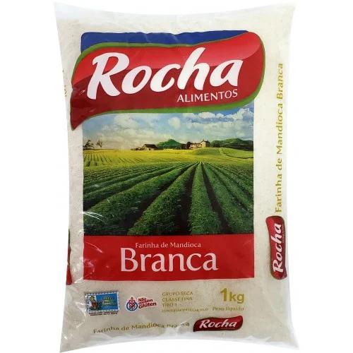 FARINHA DE MANDIOCA ROCHA 1KG FLOCADA BI
