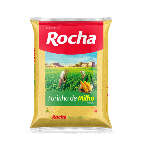 FARINHA DE MILHO ROCHA 1KG FUB