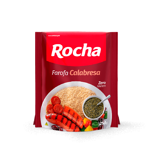 FAROFA ROCHA 250GR CALABRESA