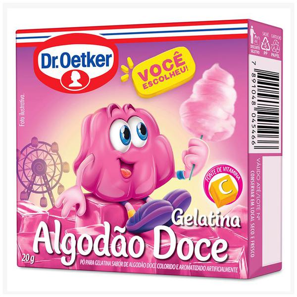 GELATINA DR OETKER 20GR ALGODAO DOCE