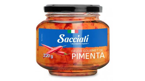 GELEIA GOURMET SACCIALI 320GR PIMENTA