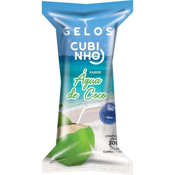 GELOS CUBINHO 300GR AGUA DE COCO