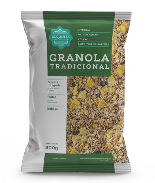 GRANOLA ALQUIMYA 800GR TRADICIONAL