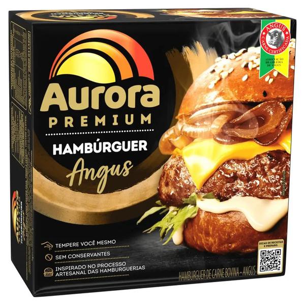 HAMBURGUER AURORA 350GR ANGUS