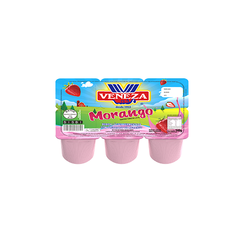 IOGURTE VENEZA 510GR BDJ  MORANGO