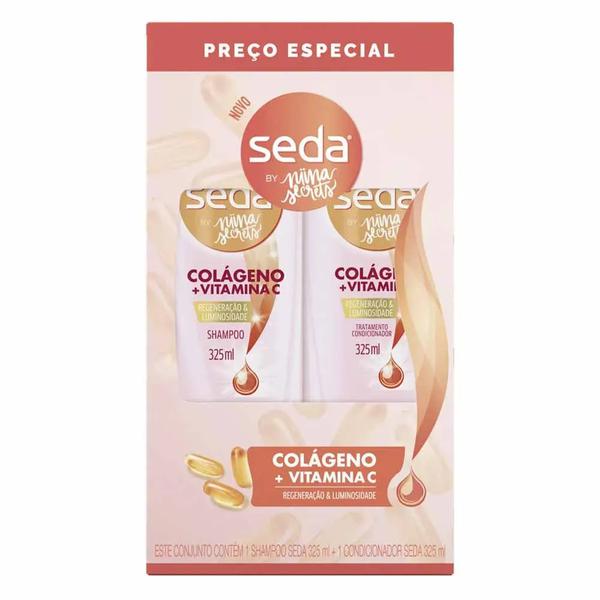 KIT SEDA  SHAMPOO+CONDICIONADOR NIINA SEC COLAGENO