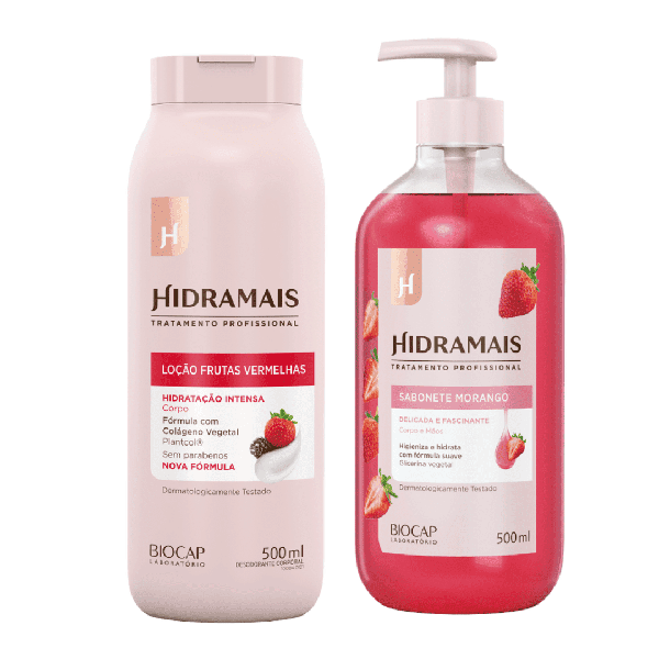 KIT SABONETE LIQ FRUTAS VEMERLHAS H
