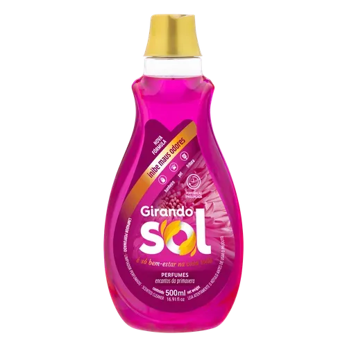 LIMP PERFUMADO GIRANDO SOL 500ML ENCANTOS DA PRIMAVERA