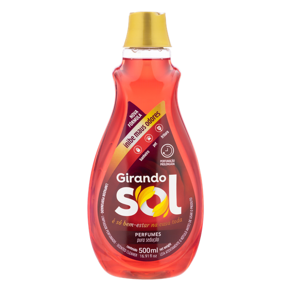 LIMP PERFUMADO GIRANDO SOL 500ML PURA SE
