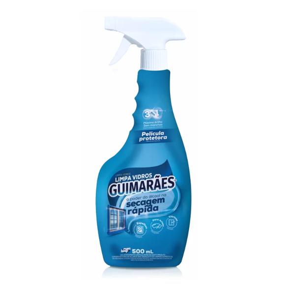 LIMPA VIDROS GUIMARAES 500ML SECAGEM RAP