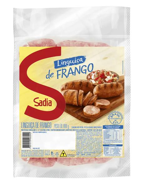 LINGUICA DE FRANGO 800G SADIA