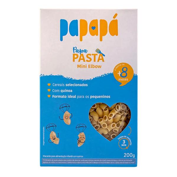 MACARRÃO PAPAPA 200GR M ELBOW QUINOA
