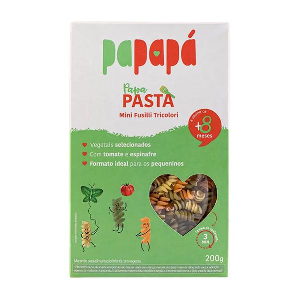 MACARRÃO PAPAPA 200GR M FUSILLI VEGETAIS