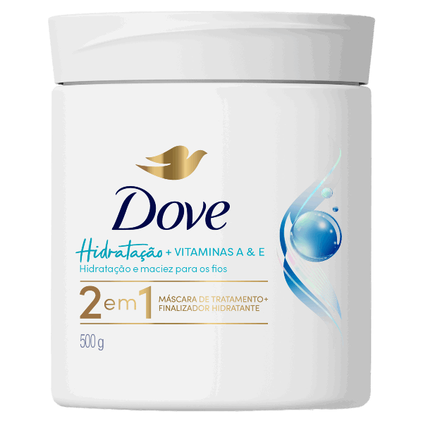 MASCARA TRATAMENTO DOVE 500GR HIDRATACAO