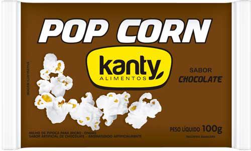 MILHO PIPOCA KANTY 100GR MICRO CHOCOLATE