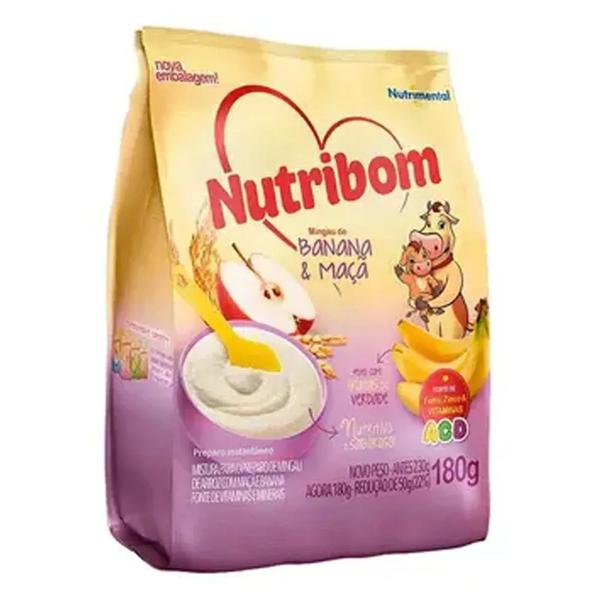 MINGAU NUTRIBOM 180GR BANANA/MACA SACHE