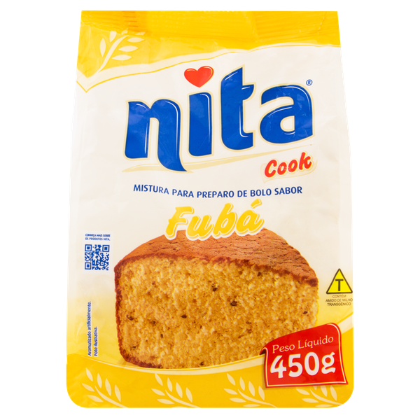 MISTURA BOLO NITA 450GR COOK FUBA