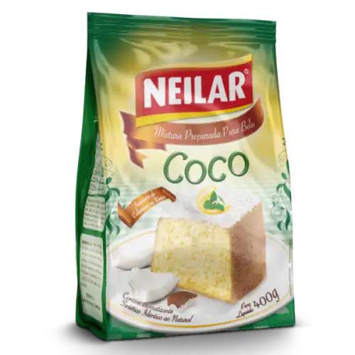 MISTURA P/ BOLO NEILAR 400GR COCO