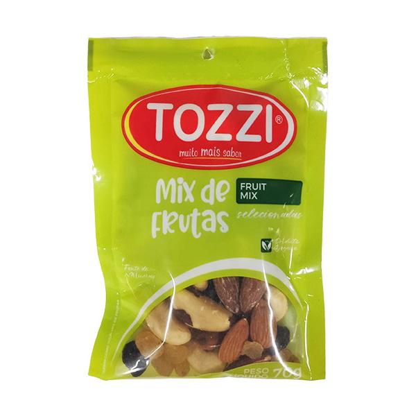 MIX DE FRUTAS DESIDRATADAS TOZZI 70G SAC