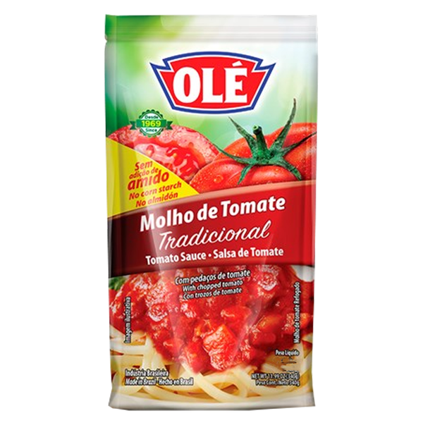 MOLHO TOMATE OLE 300GR TRAD
