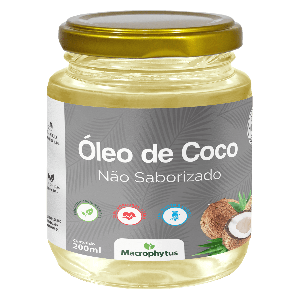 OLEO COCO MACROPHYTUS 200ML SEM SABOR