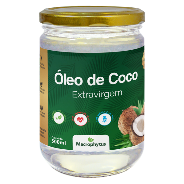 OLEO COCO MACROPHYTUS 500ML EXTRAVIRGEM