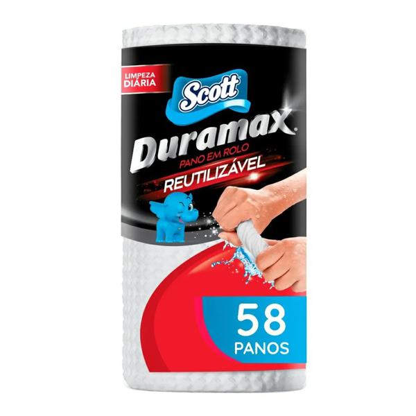 PANO EM ROLO REUTILIZÁVEL SCOTT DURAMAX
