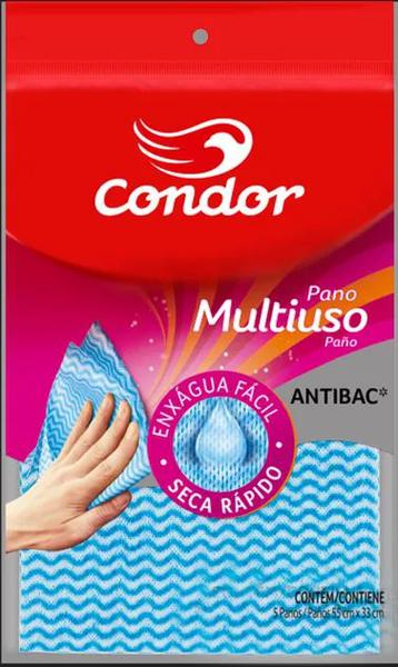 PANO MULTIUSO CONDOR C/5 AZUL