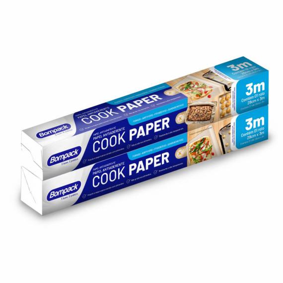PAPEL ANTIADERENTE COOK PAPER BOMPACK 0,
