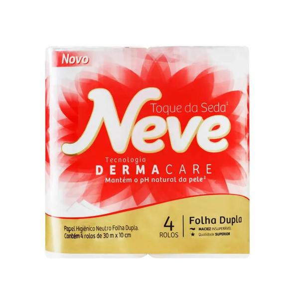 PAPEL HIGIENICO NEVE FOLHA DUPLA TOQUE DE SEDA