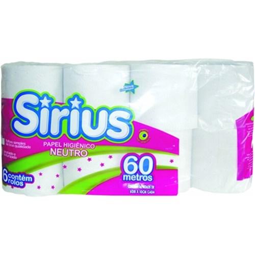 PAPEL HIGIENICO SIRIUS C/16UN 60MTS