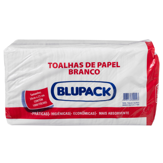 PAPEL TOALHA BLUPACK BRANCO 20