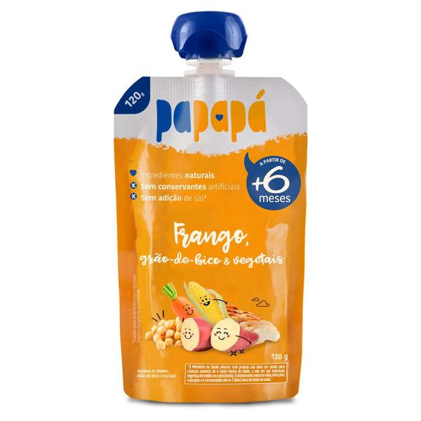 PAPINHA PAPAPA 120GR FRANGO GRAO VEGETAIS